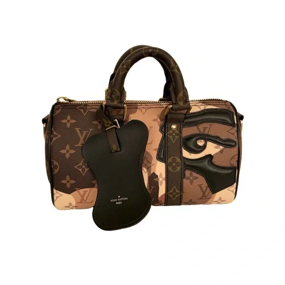 Louis Vuitton x KidSuper Keepall 25 Portrait Monogram Brown Limited Edition - Picture 4 of 16